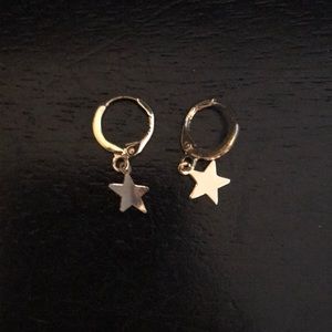 Gold Star Earrings